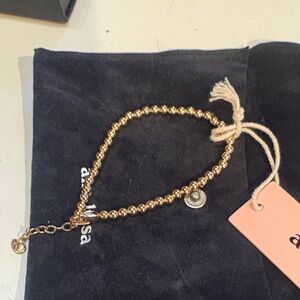 Ana Luisa Gold 4mm Beaded Bracelet